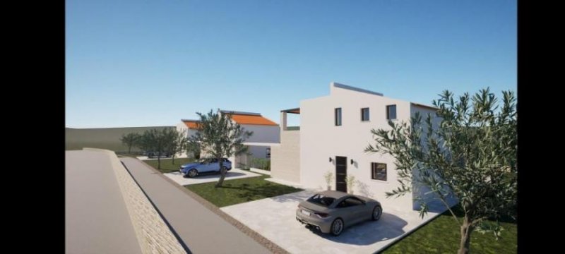 Maleme Kreta, Maleme: Neubau! Villa in mediterraner Anlage mit Olivenhain und Meerblick zu verkaufen Haus kaufen